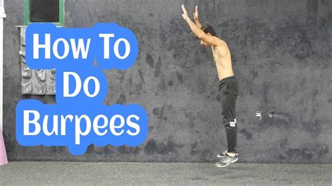 How To Do Burpees Perfect For Beginners Youtube