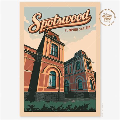 Spotswood Two Birds "The Nest" Suburban Icon Poster — Historic Prints