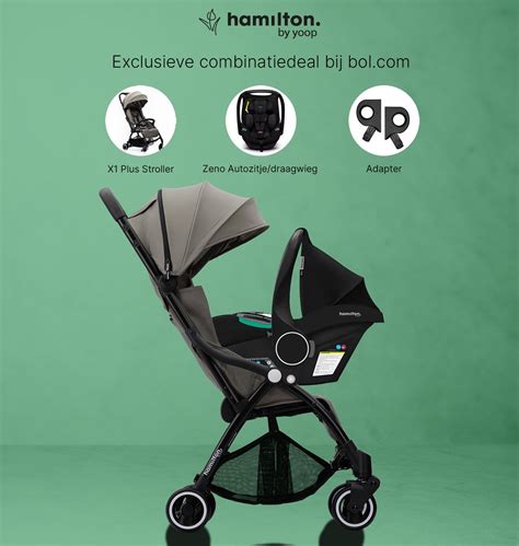 Hamilton By Yoop X1 Plus Buggy Met Monteerbare Zeno Plus Draagwieg