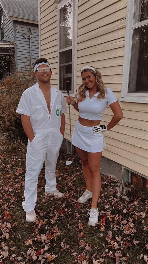 Halloween Costume Diy Costume Couples Costume Pga Golfer And