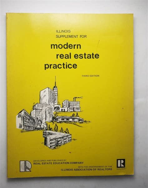 Illinois Supplement For Modern Real Estate Practice EBay