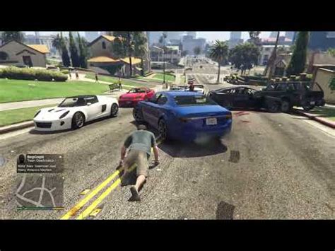 Grand Theft Auto V Land On Feet By Accsdent Stroy Mode Youtube