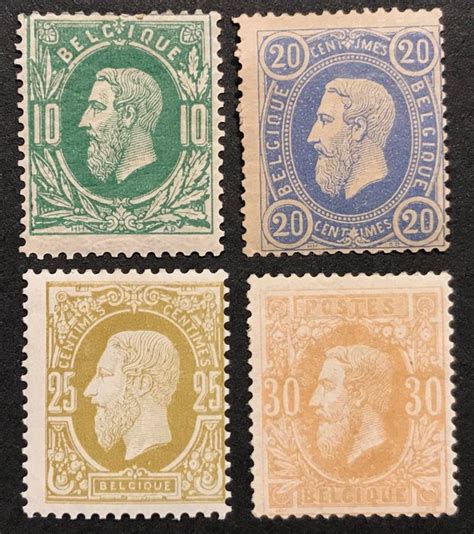 Belgique 1869 1883 Leopold II In Left Looking Profile 10c Catawiki