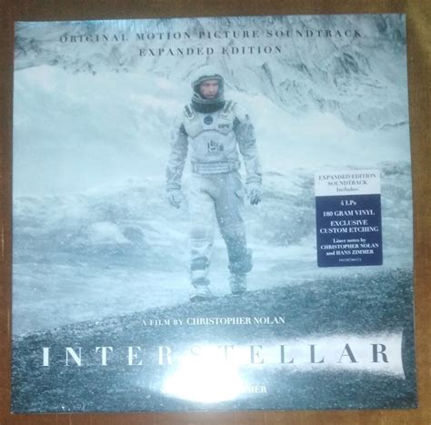 Hans Zimmer Interstellar Original Motion Picture Soundtrack Expanded Edition 4 Vinyl Lp Limited