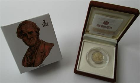 Vatican Euro Alessandro Manzoni Proof Mago Muenzen