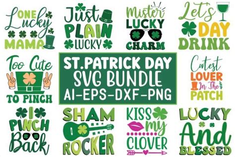 Stpatricks Day Svg Bundle Graphic By Design Factory · Creative Fabrica