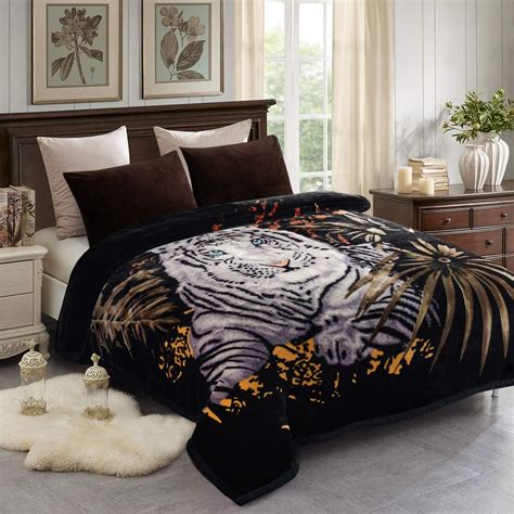 Amazon Solaron Korean Super Thick Heavy Weight Mink Blanket Queen