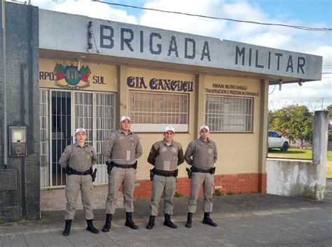 Evaldo Gomes Notícias Canguçurs Brigada Militar De Canguçu Recebe