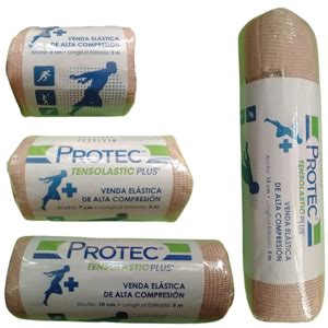 Venda Elastica De Alta Compresi N Protect Tensolastic Plus Varias