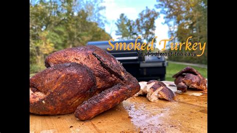 Smoked Thanksgiving Turkey On Traeger Timberline Xl Youtube