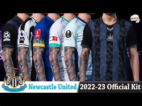 Newcastle United Complete Kit Pes Sider Youtube