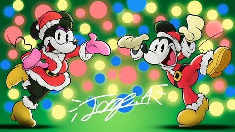 mickey and minnie late christmas by Jorginator on Newgrounds