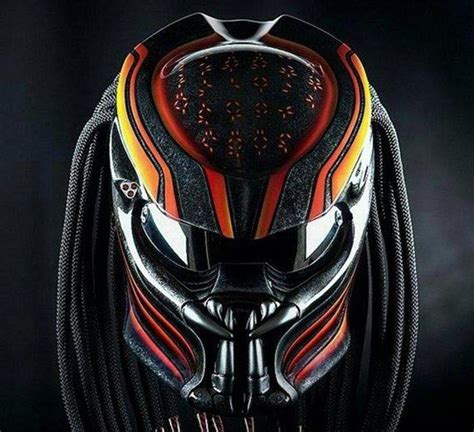 Predator Helmet Open Face Helmets Custom Helmets Motorcycle Helmets