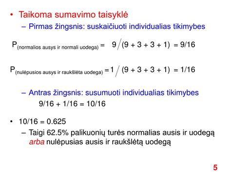 Ppt Tikimybės Ir Jų Skaičiavimas Powerpoint Presentation Free