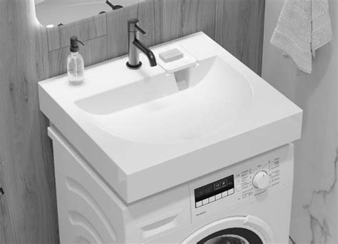 Раковина Sanita luxe Galaxy/60х55/над стиральной машиной купить на OZON ...