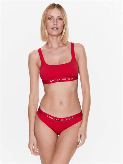 Tommy Hilfiger Bikini Oberteil UW0UW04108 Rot Modivo De