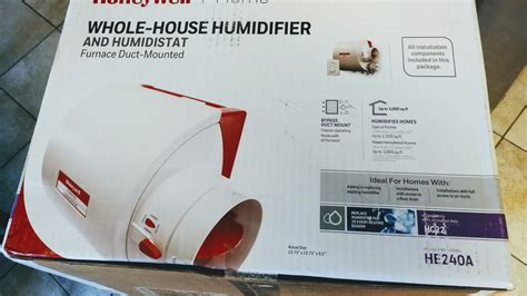 Honeywell He240a Flow Through Bypass Humidifier Ebay79 20 New Pppb Avi Depot Much More Value