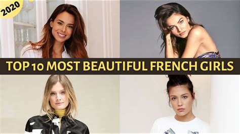 Top 10 Most Beautiful French Girls In 2020 Explorers Youtube