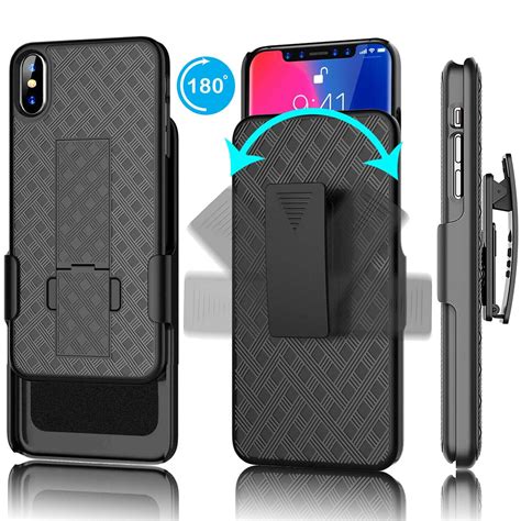 Njjex For Apple Iphone Xr Pro Max Pro Xs Max Cases Holster