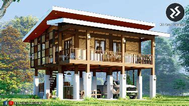 Elevated Native House Modern Bahay Kubo Amakan House Design X