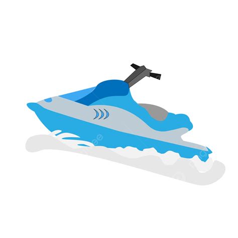 Clipart Jet Ski Vektor Jet Ski Clipart Jetski Angkutan Png Dan