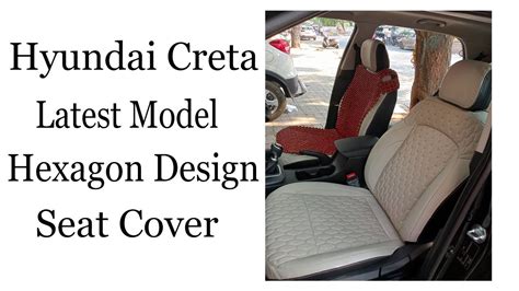 Creta Latest Model Seat Cover Bucket Fit Trident Leather Grey