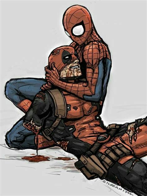 Pin By Adrium On Marvel Spideypool Spiderman Deadpool And Spiderman