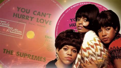 The Supremes You Cant Hurry Love Youtube