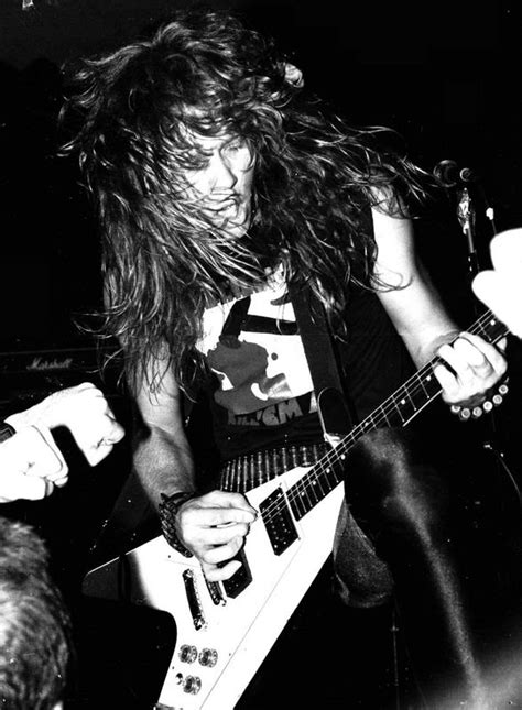 James Hetfield 80s Live