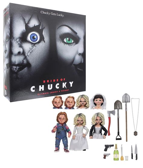 Bride Of Chucky Ultimate Chucky And Tiffany 7 Inch Scale Action Figure 2