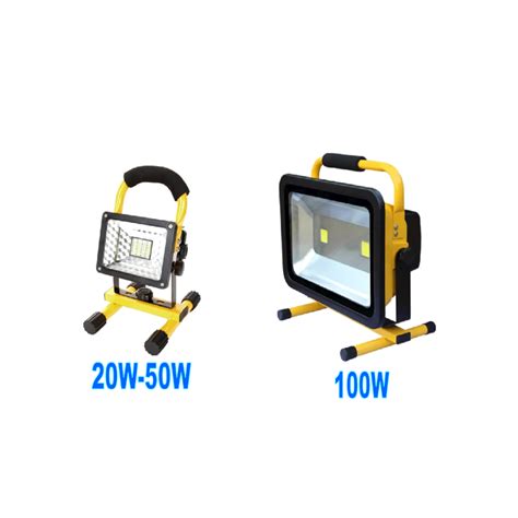 Buy Led Rechargeable Flood Light W Portable Hammer And Wrench