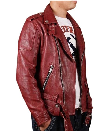 Men Red Leather Jacket At Rs Pure Leather Jackets In Mumbai