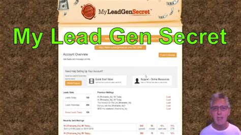 My Lead Gen Secret Leads A Day Only A Month Youtube