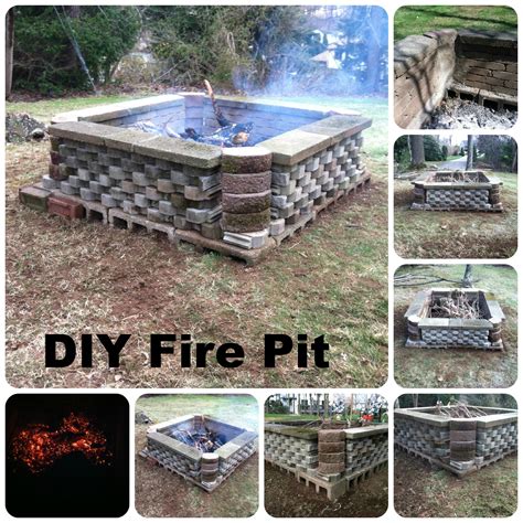 DIY Fire Pit Area