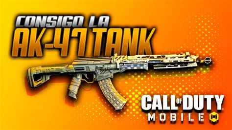 Call Of Duty Mobile Asi Consegu La Ak Tank Youtube