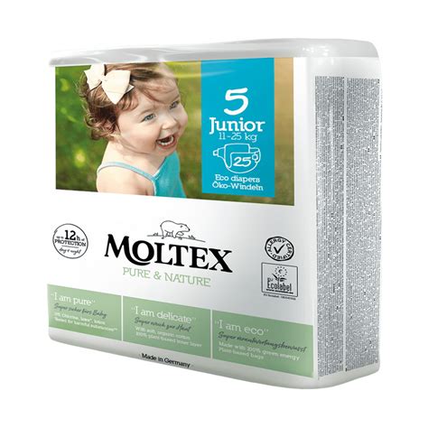 MOLTEX Pure Nature öko pelenka Junior 5 11 16 kg 25 db