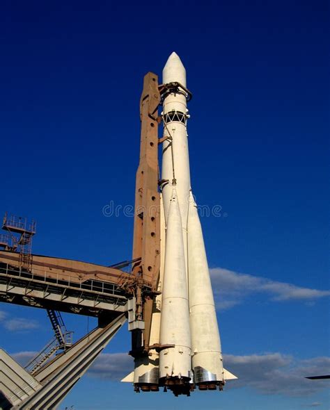 Model of rocket editorial photo. Image of platform, spaceship - 12416331