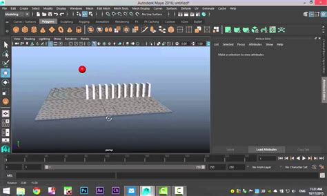 Maya 2016 Tutorial How To Create Your First Animation In Maya Youtube