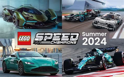 LEGO Speed Champions Summer 2024: Aston Martin F1, Lambo & more!