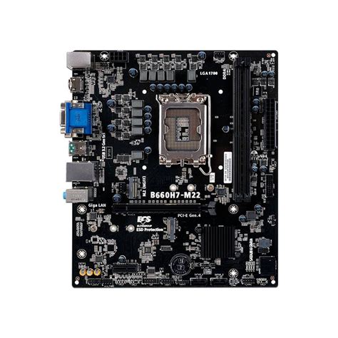 T Madre Gigabyte B660H7 M22 Chipset Intel B660 Soporta