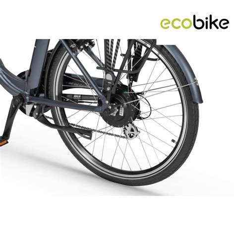 Rower Elektryczny EcoBike Traffic Navy Blue 26 Bateryjnie