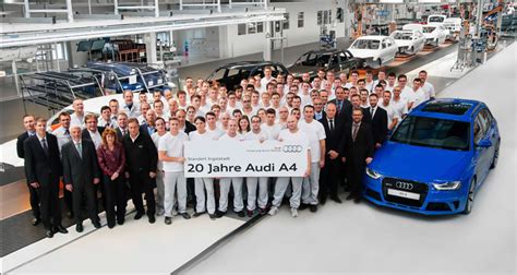 Production Jubilee Years Of Audi A At Ingolstadt Plant