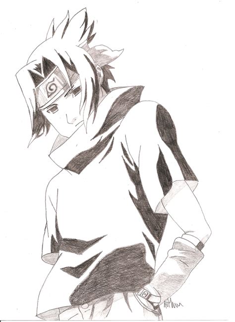 Sasuke Pencil By Leonharte On Deviantart