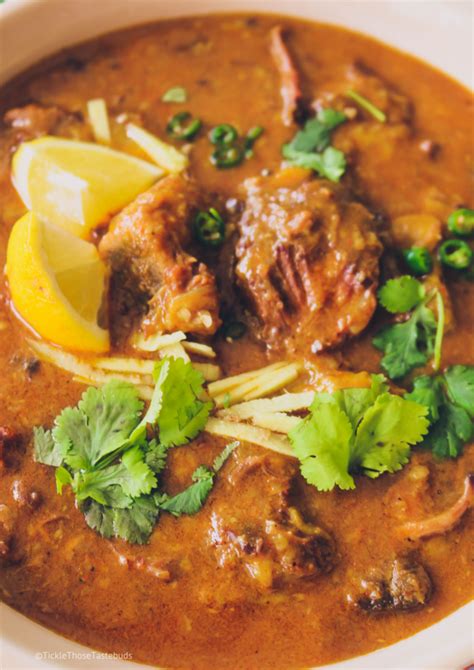 Beef Nihari Pakistani Slow Cooked Spiced Beef Stew Tickle Those