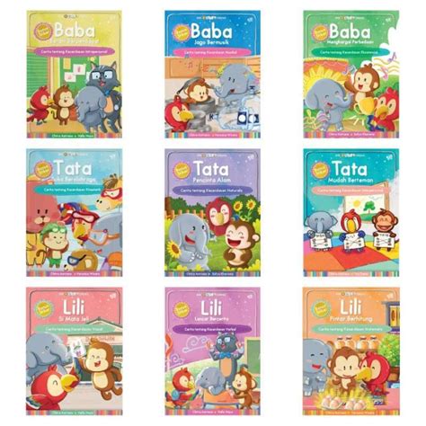 promo judul lengkap buku seri balita cerdas baba tata lili  chitra