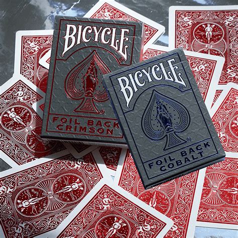 Baralho De Cartas Bicycle Metalluxe Foil Back Misteriuspt