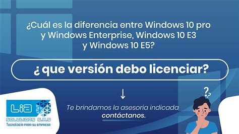 Diferencias Entre Windows 10 Pro Windows 10 Enterpise Windows E3 Y W