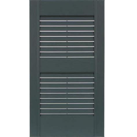 Exterior Vinyl Louvered Shutters - Shutterland Exterior Shutters