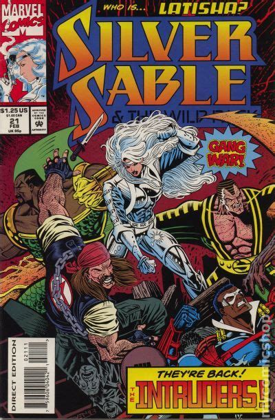 Silver Sable And The Wild Pack Comic Books