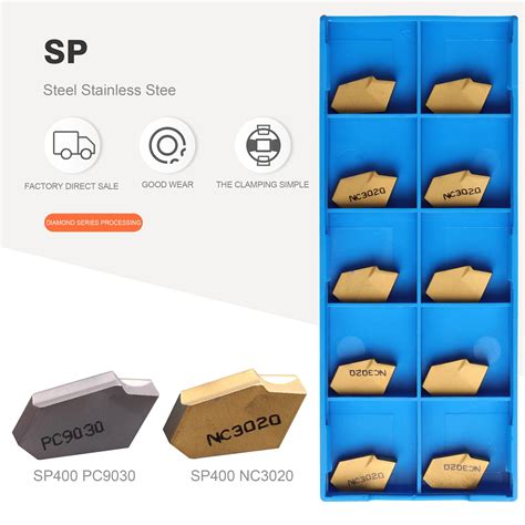 Sp Sp Sp Nc Nc Pc Korloy Grooving Carbide Inserts